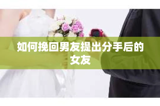 如何挽回男友提出分手后的女友