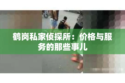 鹤岗私家侦探所：价格与服务的那些事儿