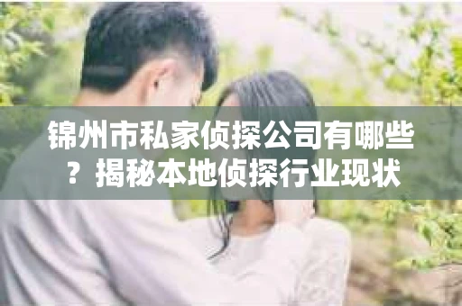 锦州市私家侦探公司有哪些？揭秘本地侦探行业现状
