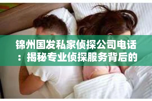 锦州国发私家侦探公司电话：揭秘专业侦探服务背后的故事