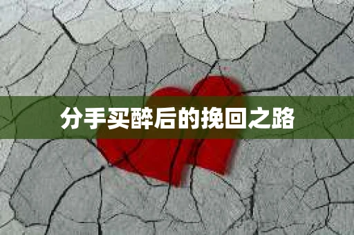 分手买醉后的挽回之路