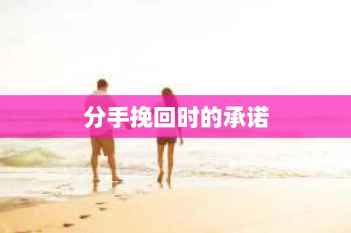 分手挽回时的承诺