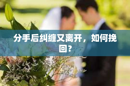 分手后纠缠又离开，如何挽回？