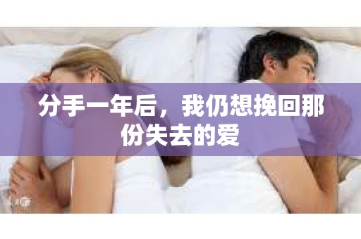 分手一年后，我仍想挽回那份失去的爱