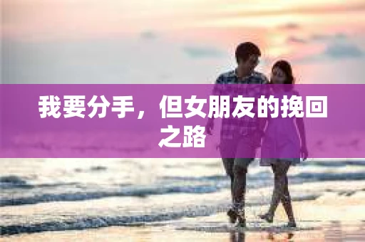 我要分手，但女朋友的挽回之路
